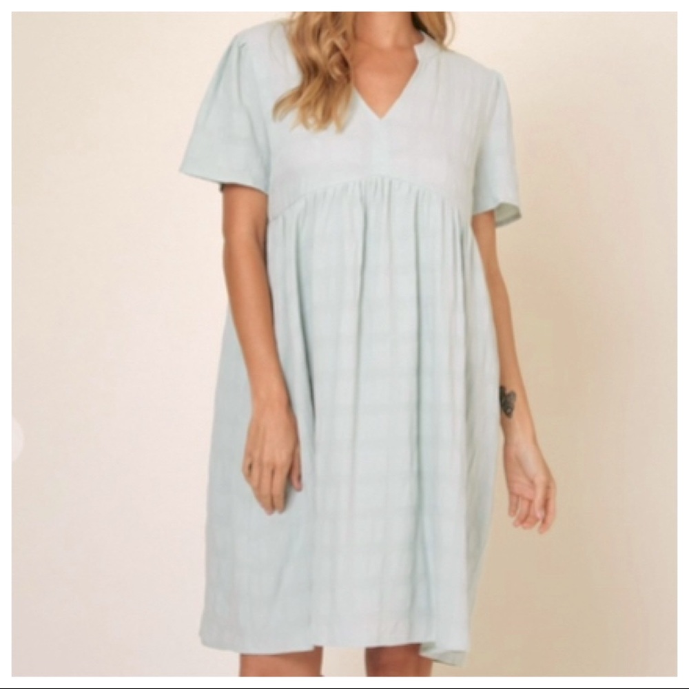100% Cotton Boho Chic Midi Dress - Picture 3 of 6